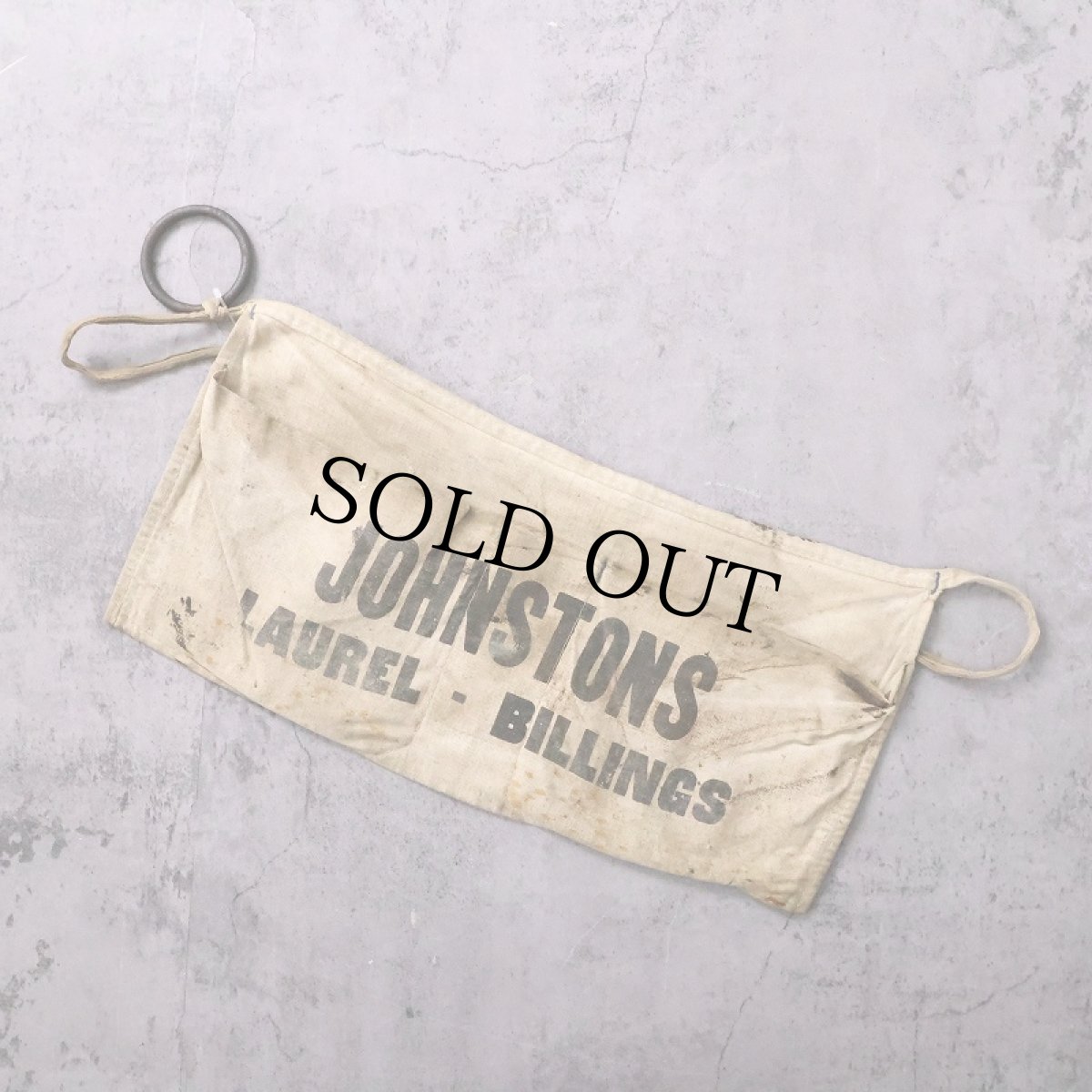 画像1: VINTAGE "JOHNSTONS" キャンバスツールエプロン (1)