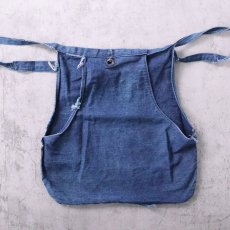 画像1: VINTAGE デニムエプロン (1)