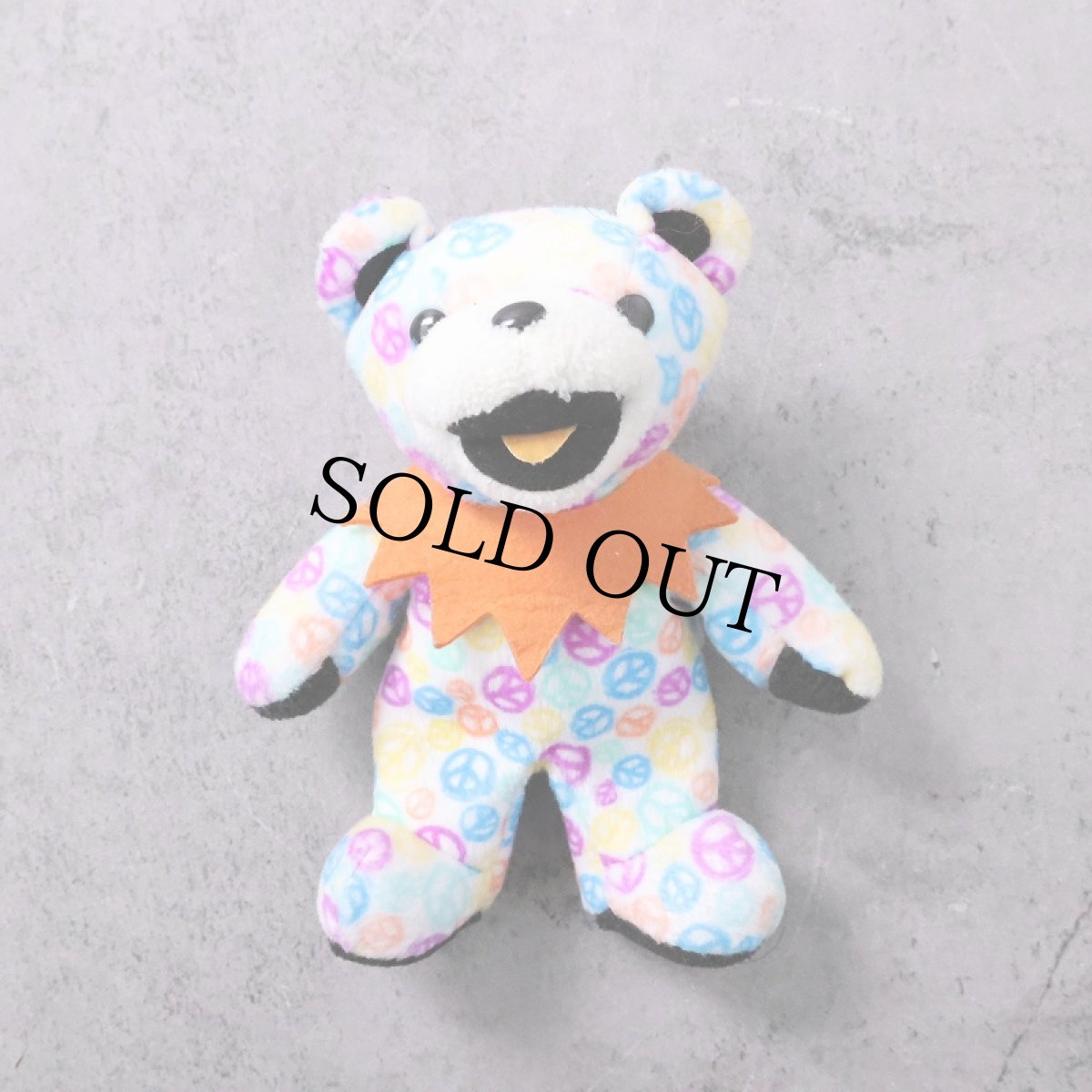 画像1: GRATEFUL DEAD "DEAD BEAR" ぬいぐるみ (1)