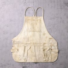 画像1: VINTAGE コットンダックエプロン (1)