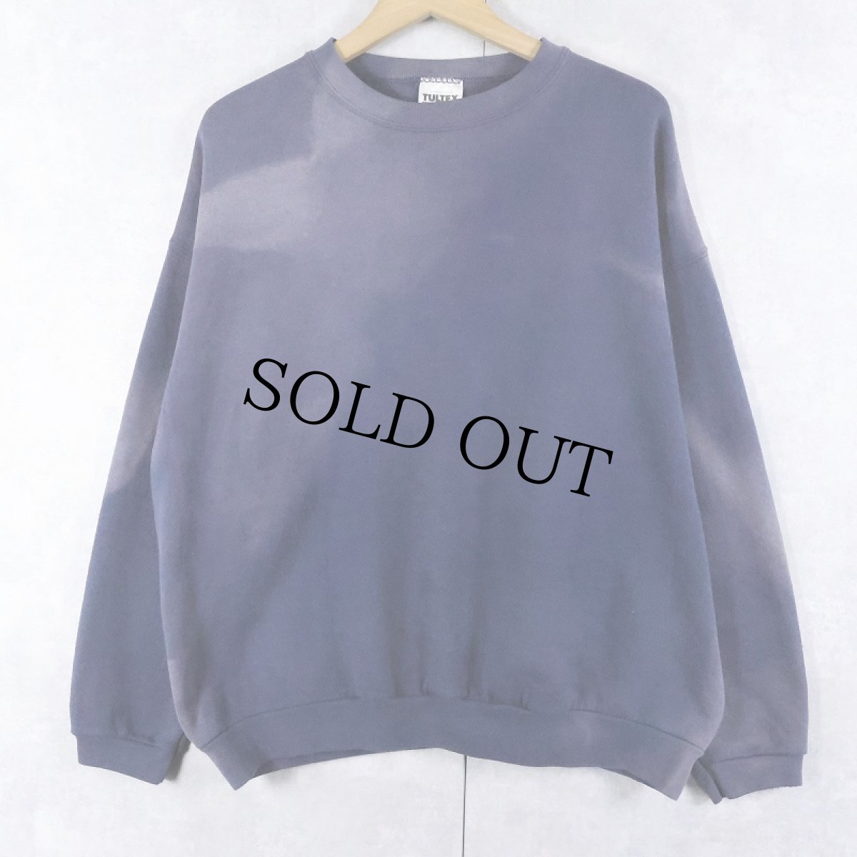 画像1: 90's TULTEX USA製 無地スウェット NAVY XL (1)