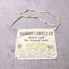 画像1: VINTAGE "Moodus Lumber Co." キャンバスツールエプロン (1)