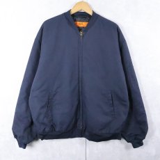 画像1: CINTAS 裏キルティング ワークジャケット XL (1)