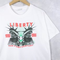画像1: 80's "LIBERTY 1886-1986 THE FIRST CENTURY" 自由の女神プリントTシャツ (1)