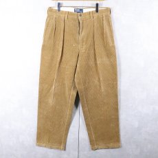 画像2: POLO Ralph Lauren "ANDREW PANT" 2タックコーデュロイパンツ W35 (2)