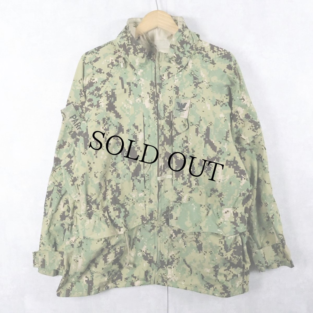 画像1: 2000's U.S.NAVY GORE-TEX WORKING PARKA TYPE III MEDIUM-XSHORT (1)