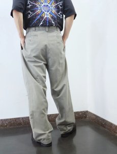 画像4: POLO Ralph Lauren 2タックチノトラウザーズ W34 (4)