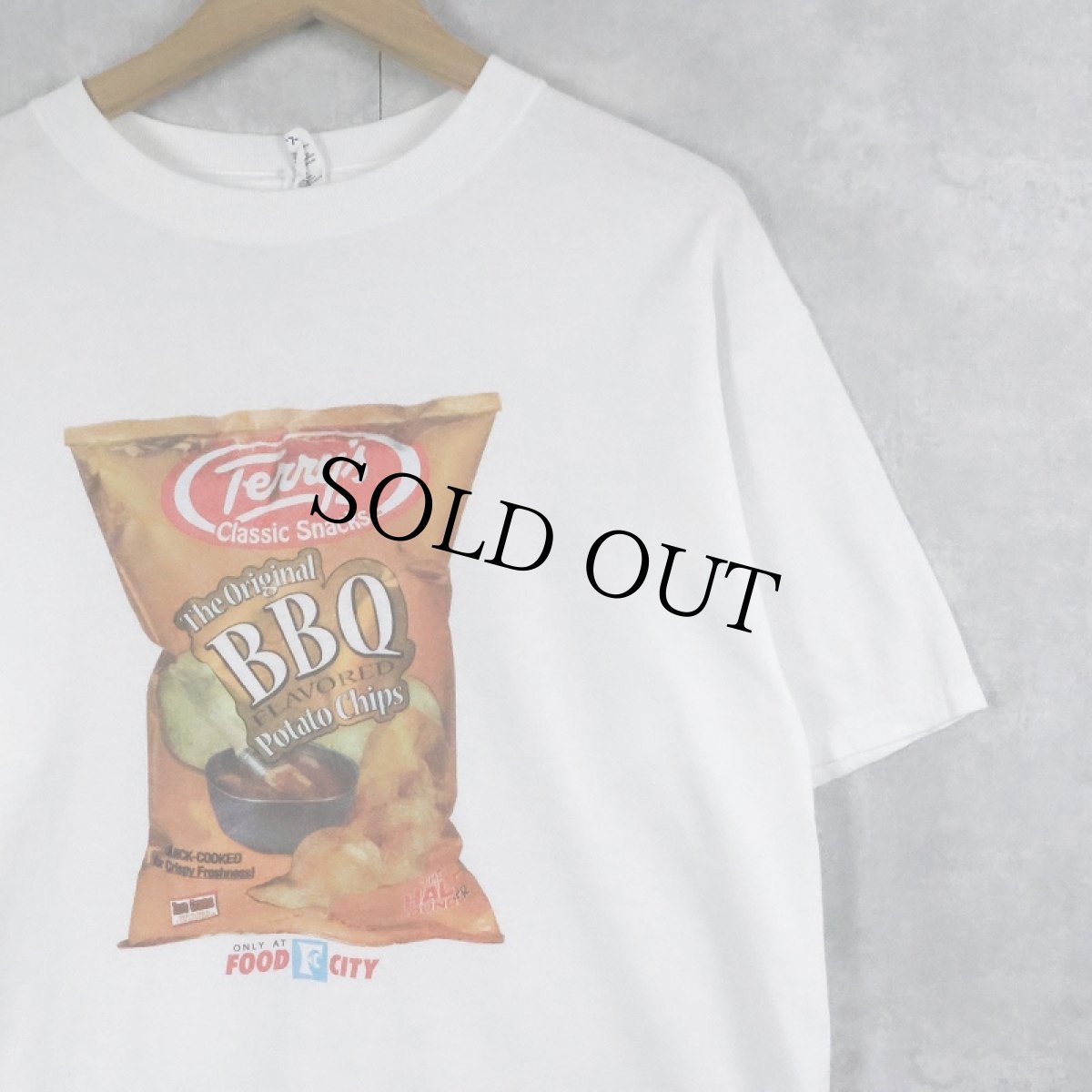 画像1: Terry's お菓子メーカー プリントTシャツ L (1)