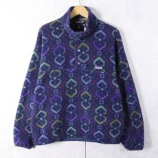 画像1: 90's Patagonia タペストリー柄 スナップT M (1)