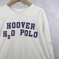 画像1: 70〜80's RUSSELL ATHLETIC "HOOVER H2O POLO" フットボールTシャツ XL (1)