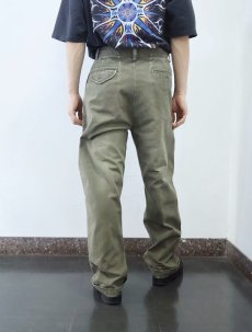 画像3: POLO Ralph Lauren "HAMMOND PANT" 2タックコットントラウザーズ W31 (3)