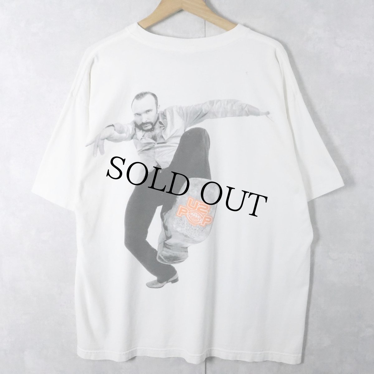 画像2: 90's U2 "Pop Mart Tour" ロックバンドツアーTシャツ XL (2)