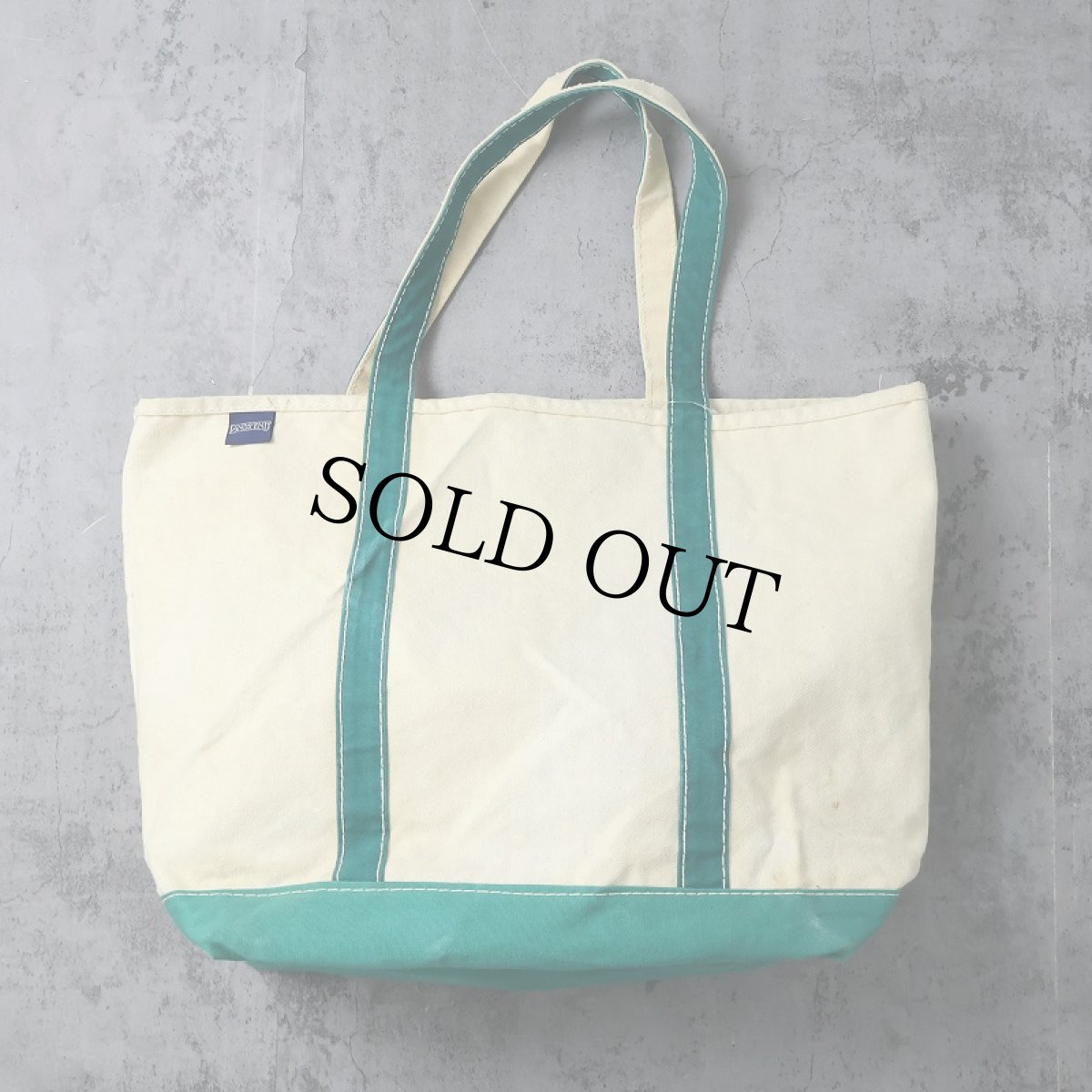 画像1: LANDS' END キャンバストートバッグ XLARGE (1)