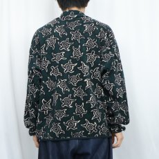 画像3: 90's Patagonia "ZEN TURTLE" 総柄 スナップT L (3)