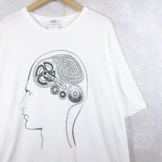 画像1: "Velo de la Cote" 自転車プリントTシャツ 2XL (1)