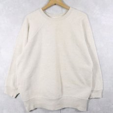 画像1: 50's PENNEY'S 無地ラグランスウェット L (1)