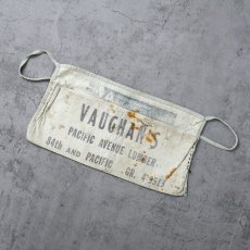 画像1: VINTAGE "VAUGHAN'S" キャンバスツールエプロン (1)