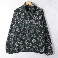 画像1: 90's Patagonia "ZEN TURTLE" 総柄 スナップT L (1)