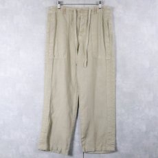 画像1: pure DKNY リネンイージーパンツ S (1)