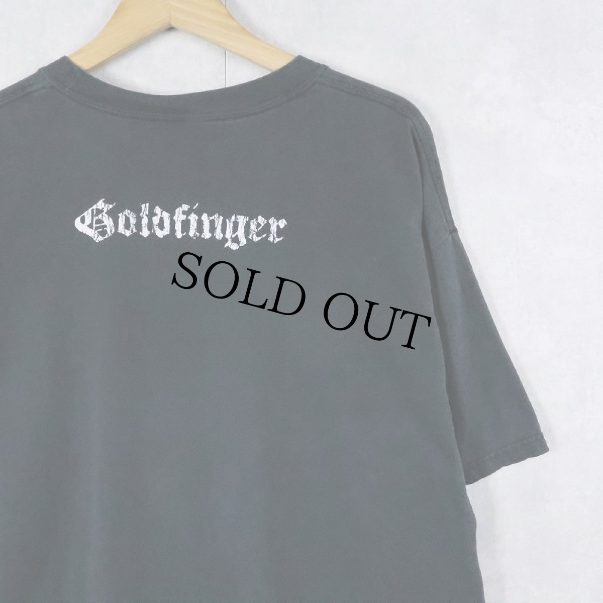 画像2: Goldfinger パンクロックバンドTシャツ XL (2)