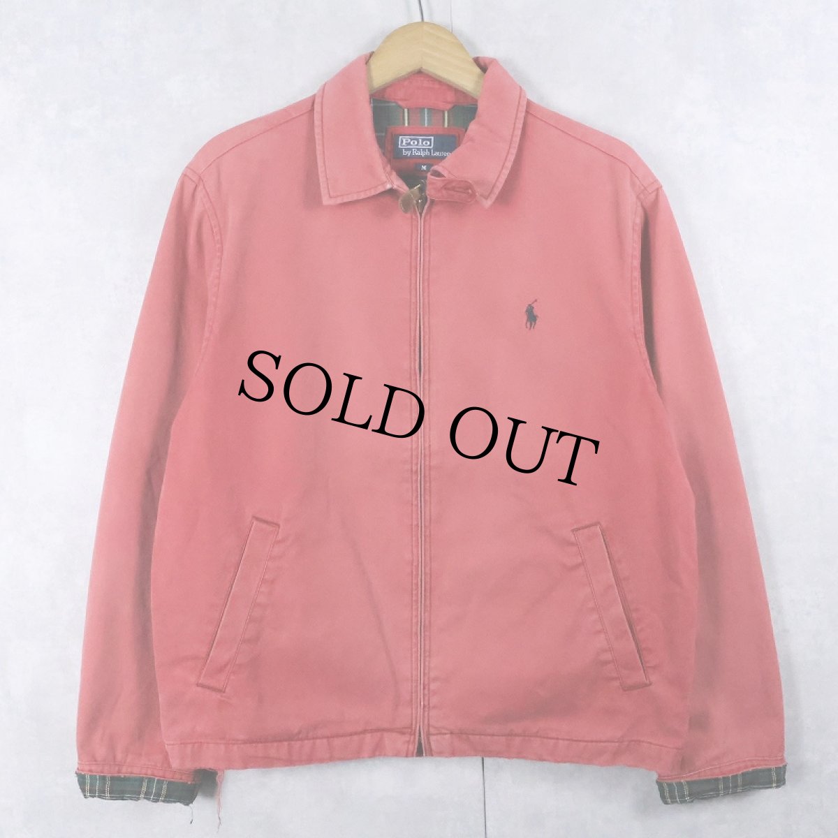 画像1: POLO Ralph Lauren コットンスイングトップ M (1)