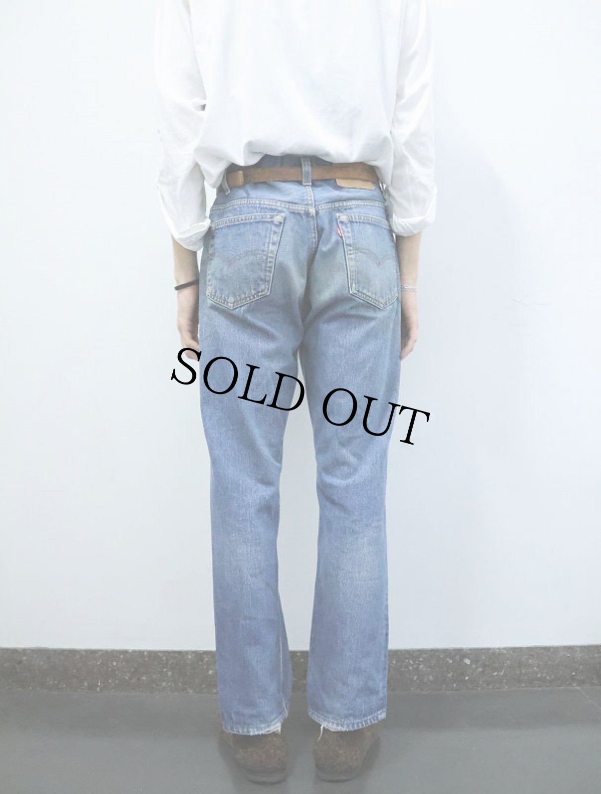 画像3: 90's Levi's 517 USA製 ブーツカットデニムパンツ W31 (3)