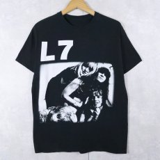 画像1: L7 ロックバンドTシャツ BLACK (1)
