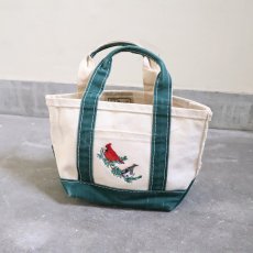 画像1: 90's L.L.Bean BOAT AND TOTE USA製 キャンバストードバッグ MINI (1)