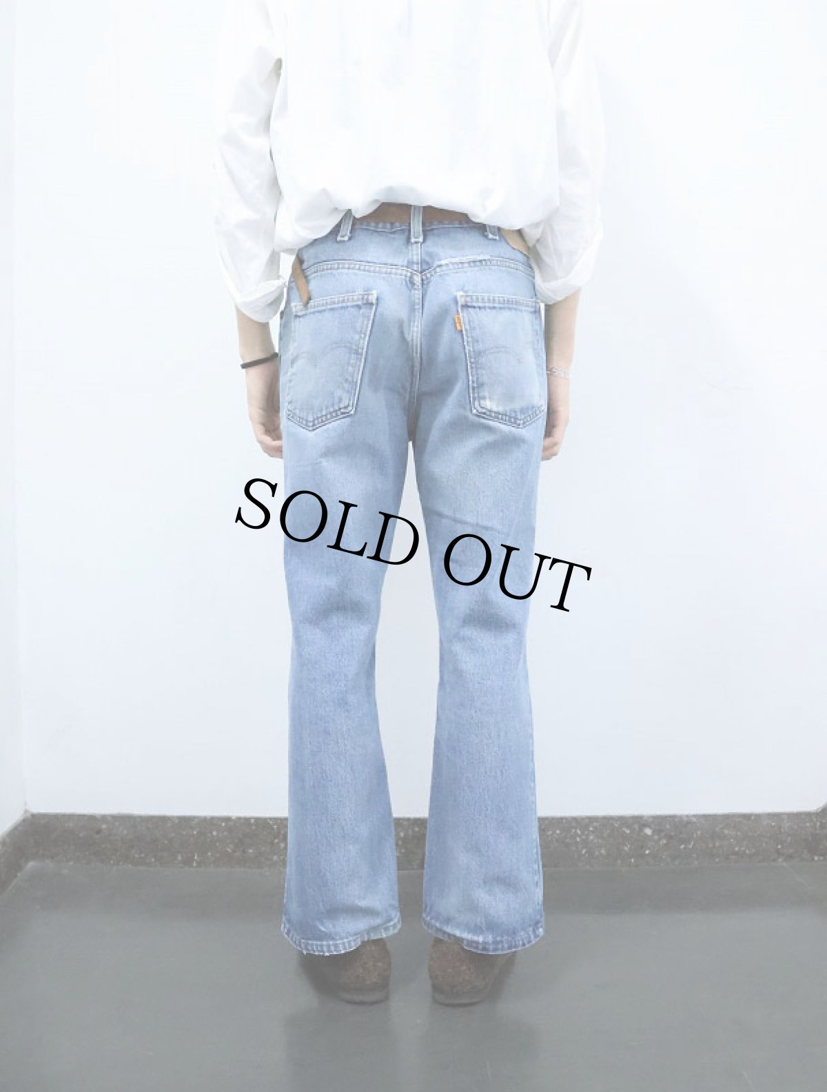 画像3: 80's Levi's 517 USA製 ブーツカットデニムパンツ W33 (3)
