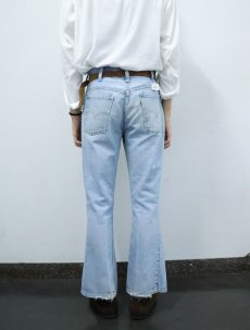 画像3: 70's Levi's 646 ベルボトム デニムパンツ W31 (3)