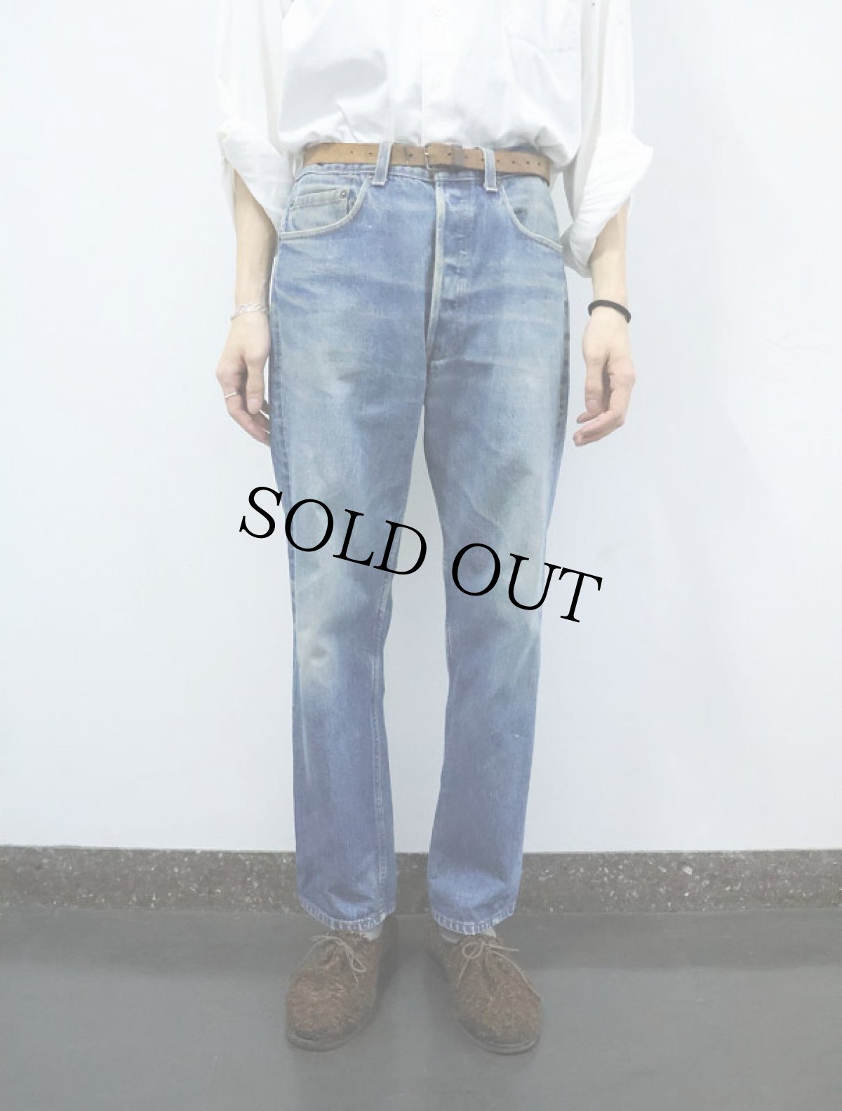 画像2: 90's Levi's 517 USA製 ブーツカットデニムパンツ W31 (2)
