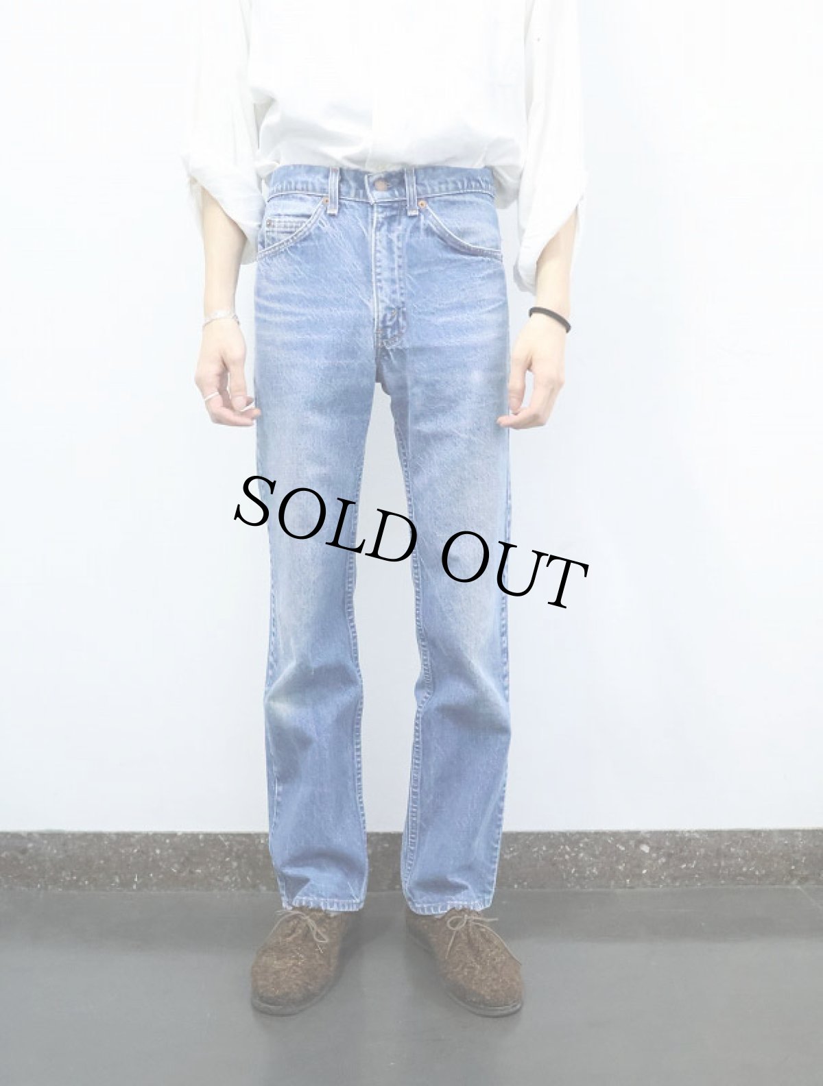 画像2: 80's Levi's 501 USA製 デニムパンツ W33 (2)