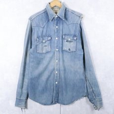 画像1: 50's RANCHCRAFT PENNEY'S デニムウエスタンシャツ (1)