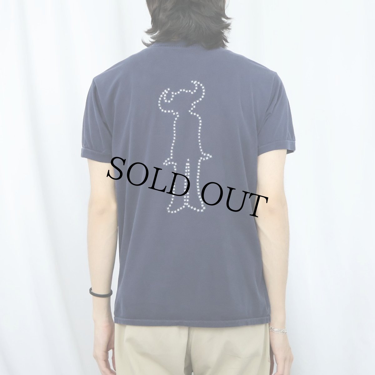 画像4: Jamiroquai "Synkronized" Vネック アーティストアルバムTシャツ NAVY (4)