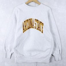 画像1: 90's Champion REVERSE WEAVE "ARIZONA STATE" プリントスウェット XL (1)
