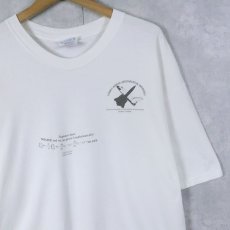 画像1: EMBRY-RIDDLE AERONAUTICAL UNIVERSITY プリントTシャツ XL (1)