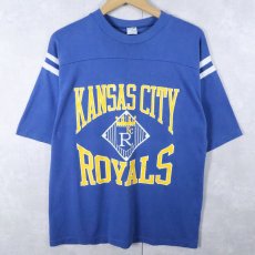 画像1: 70〜80's Altex USA製 "KANSAS CITY ROYALS" フットボールTシャツ M (1)