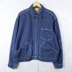 画像1: 60's CAN'T BUST'EM デニムジップジャケット (1)