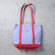 画像1: 90's〜 L.L.Bean USA製 "BOAT AND TOTE" ロングハンドル キャンバストートバッグ MEDIUM (1)