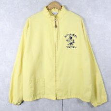 画像1: 60's ARTEX "RIO GRANDE STATERS" フロッキープリント コットンジャケット XL (1)