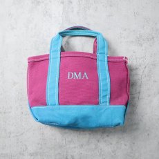 画像1: 90's〜 L.L.Bean USA製 "BOAT AND TOTE" 刺繍入り キャンバストートバッグ MINI (1)