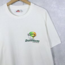 画像2: 90's Brain Waves USA製 サーフブランド プリントTシャツ XL (2)