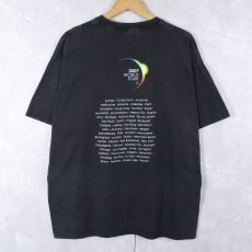 画像2: 2007 PINK FLOYD "The Dark Side of the Moon" ロックバンドツアーTシャツ BLACK XL (2)