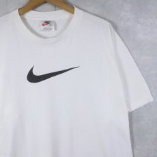 画像1: 90's NIKE USA製 ロゴプリントTシャツ L (1)