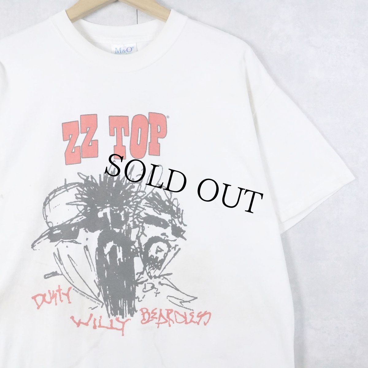 画像1: 2000's ZZ Top "RODEO HOUSTON" ロックバンドプリントTシャツ L (1)