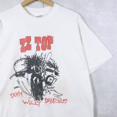 画像1: 2000's ZZ Top "RODEO HOUSTON" ロックバンドプリントTシャツ L (1)
