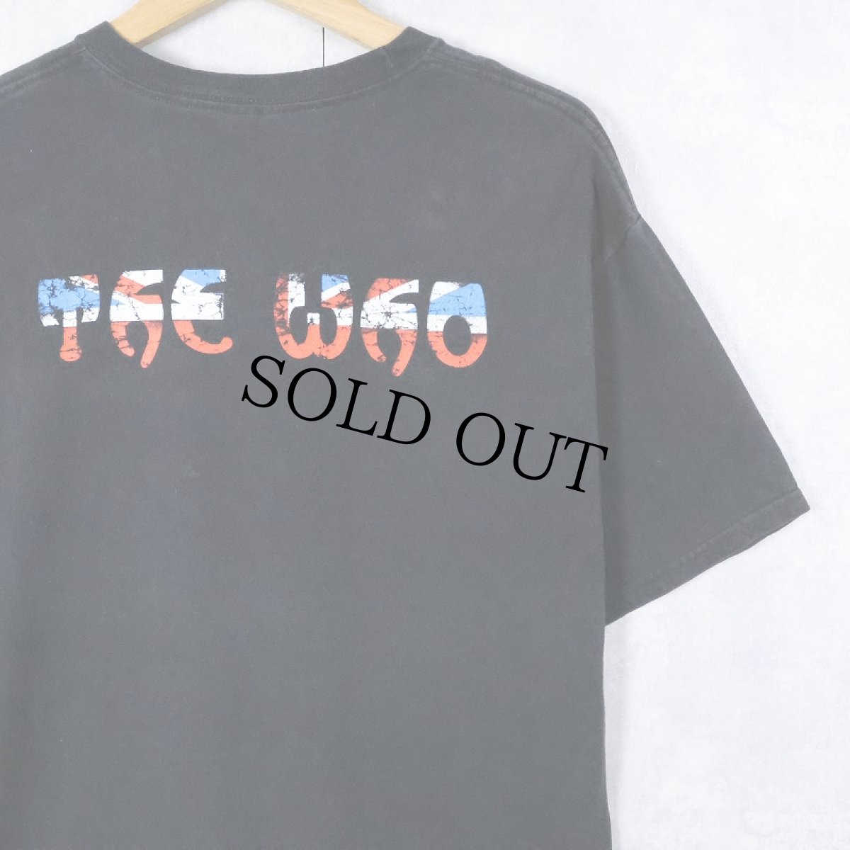 画像2: 2000's The Who ロックバンドプリントTシャツ BLACK M (2)