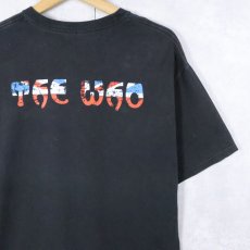 画像2: 2000's The Who ロックバンドプリントTシャツ BLACK M (2)