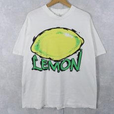 画像1: 80〜90's "LEMON" レモンプリントTシャツ (1)