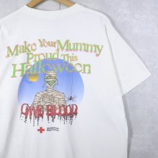 画像2: American Red Cross "BLOOD DONOR" 赤十字社プリントTシャツ XL (2)